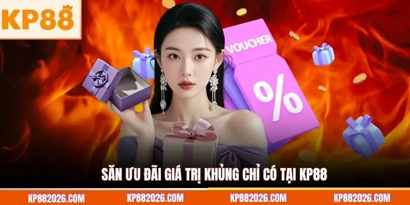 Săn ưu đãi giá trị khủng chỉ có tại KP88